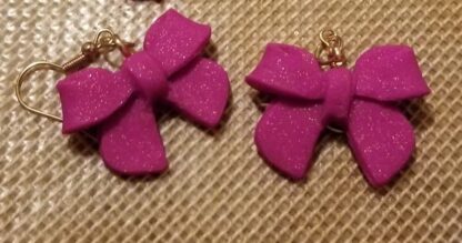 Earrings - Cheer Bow