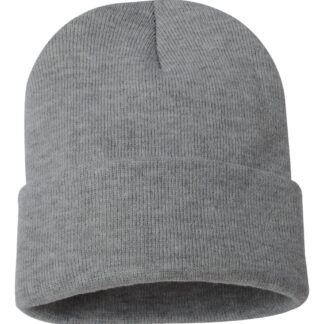 Beanie-SP12-Sportsman-Solid 12" Cuffed