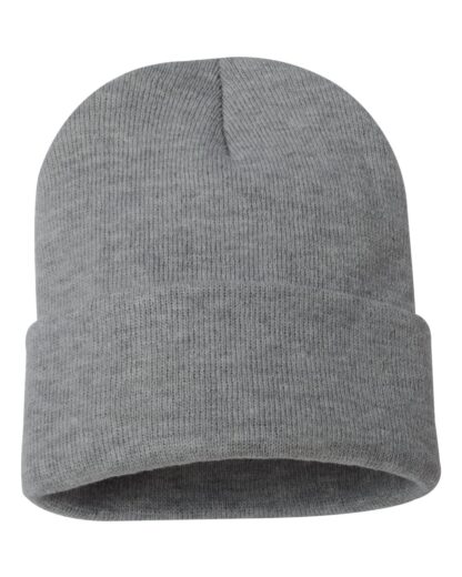 Beanie-SP12-Sportsman-Solid 12" Cuffed