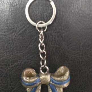 Cheer - Clay Bow - Keychain