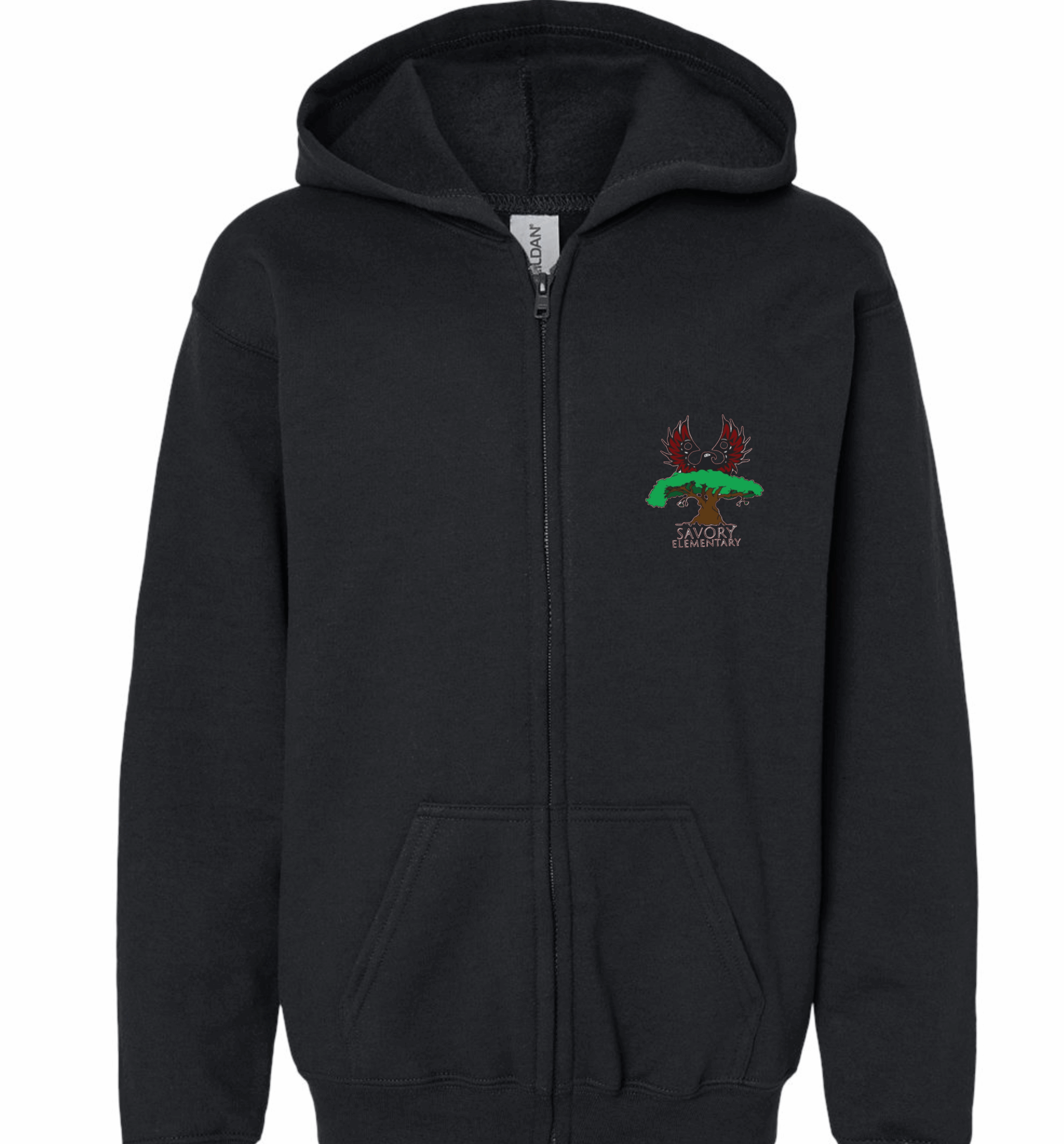 Hoodie-Zipper - Savory